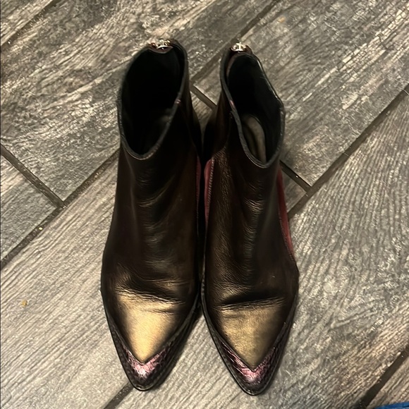 Zadig & Voltaire alligator boots